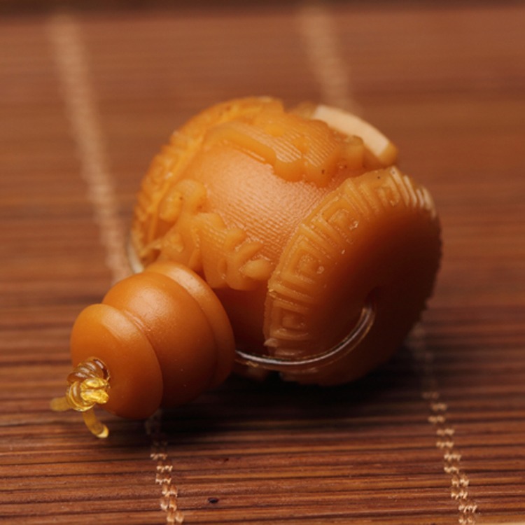 風化菩提根六字真言三通佛頭佛塔DIY星月金剛文玩配件飾佛珠手鏈-細節圖2
