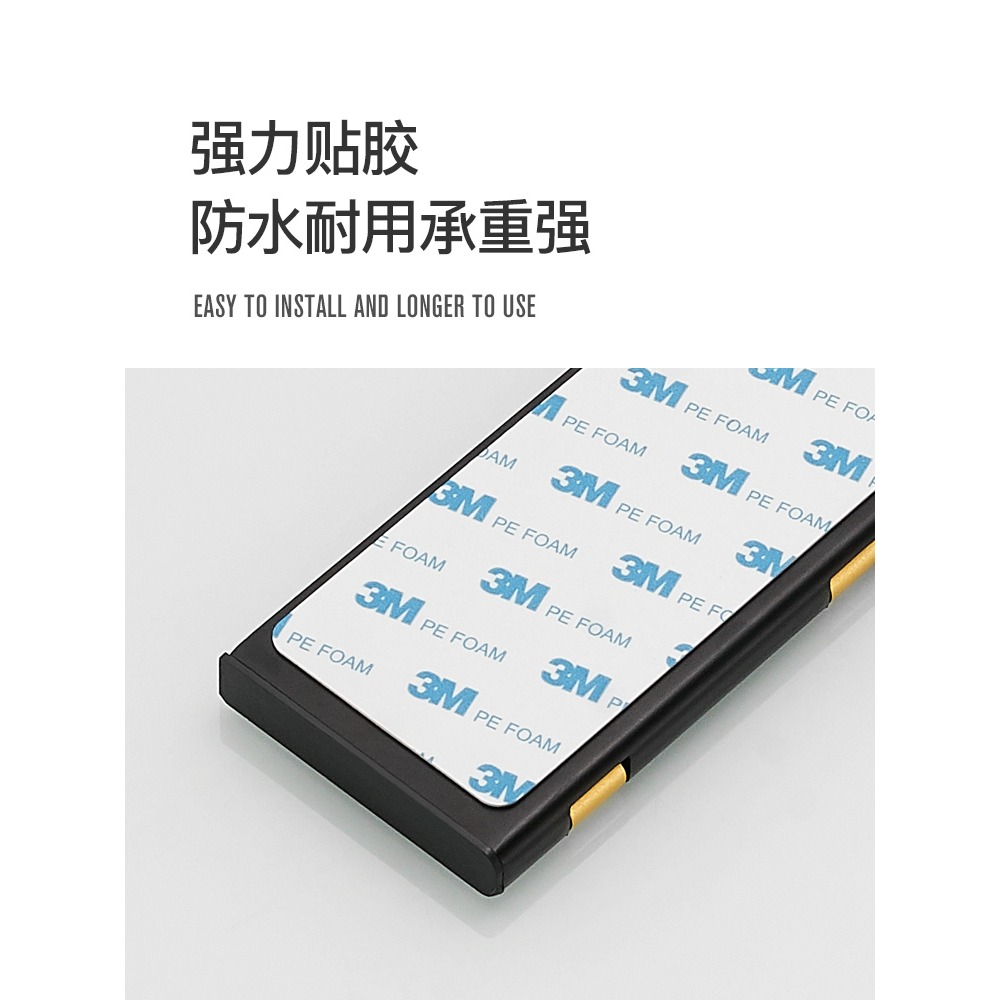 免打孔隱形掛鉤掛衣鉤免釘衣服壁掛玄關門後墻壁墻上衣帽臥室創意-細節圖3