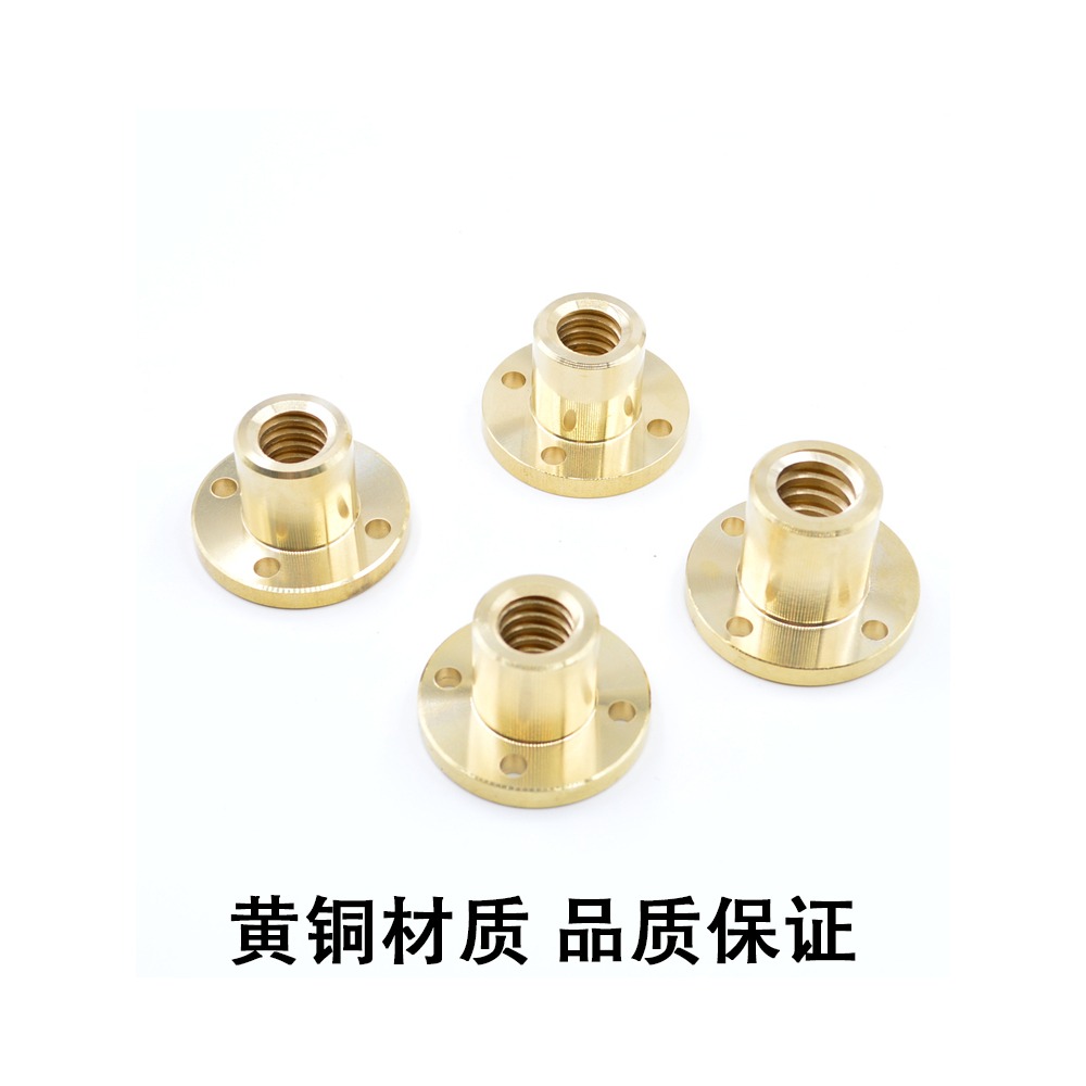 304不銹鋼梯形絲桿粗牙絲槓 T12 16 20 25 28 30 32t型螺桿銅螺母-細節圖4