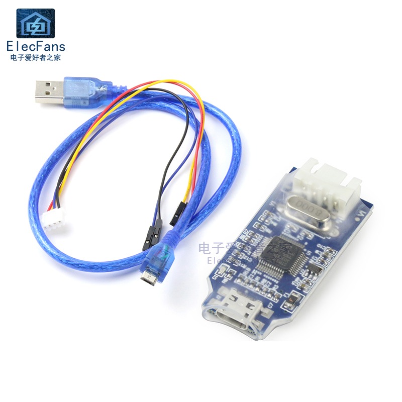 仿真器下載器線STM32單片機編程器OB調試器ARM開發板燒錄器模塊-細節圖5