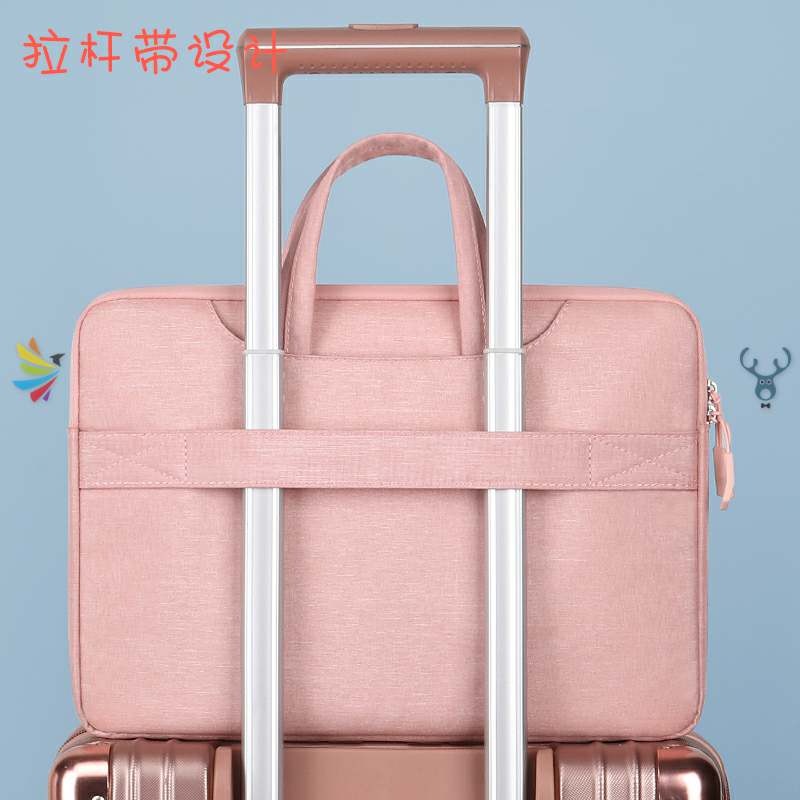 。電腦包14寸女手提適用小新pro13matebookmacbook16.1air13.3內-細節圖2