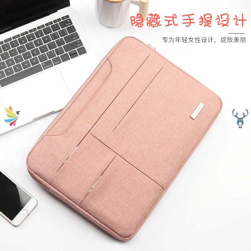 。電腦包14寸女手提適用小新pro13matebookmacbook16.1air13.3內-細節圖3
