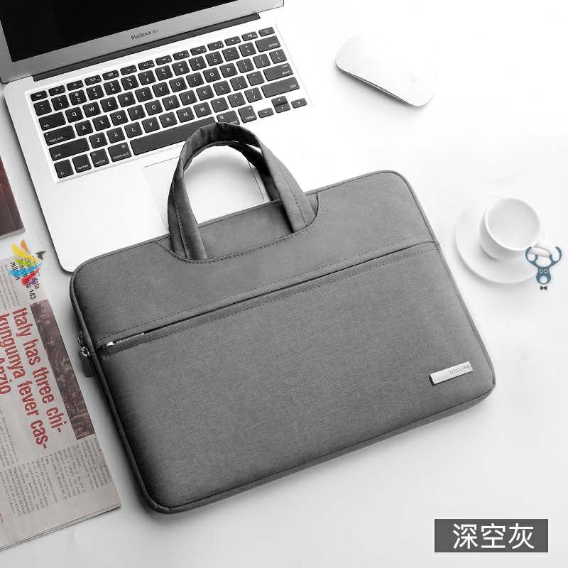 。電腦包14寸女手提適用小新pro13matebookmacbook16.1air13.3內-細節圖9