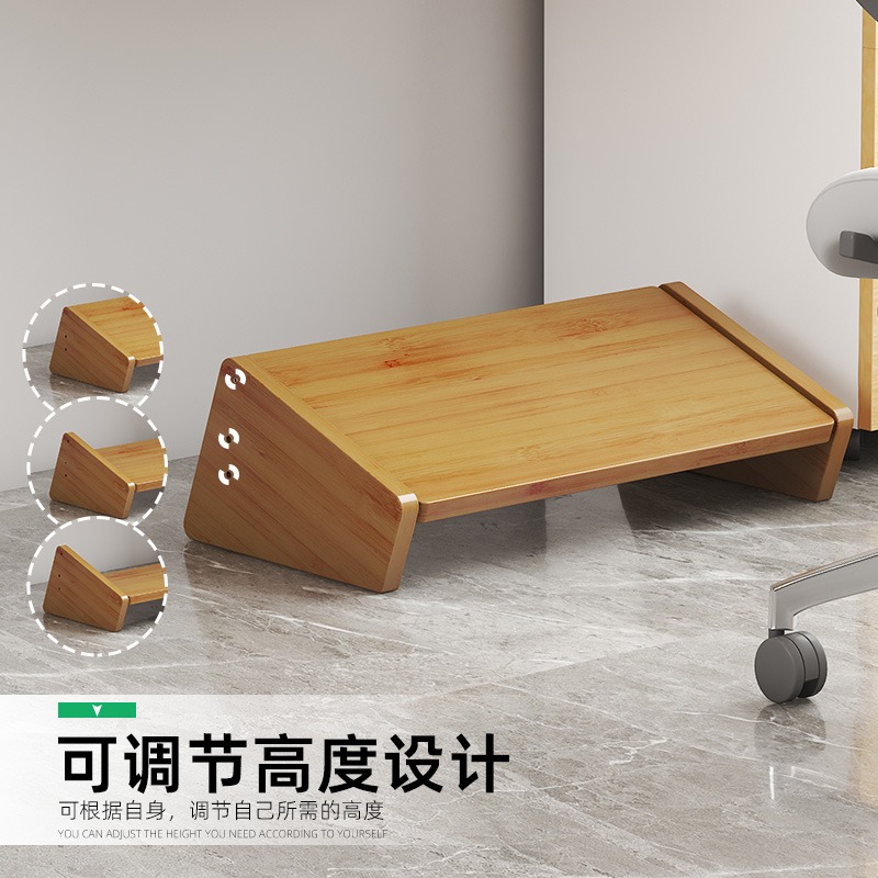 辦公室腳踏網紅墊腳凳桌下腳踏板兒童擱腳放腿神器踩腳凳好物踏板-細節圖2