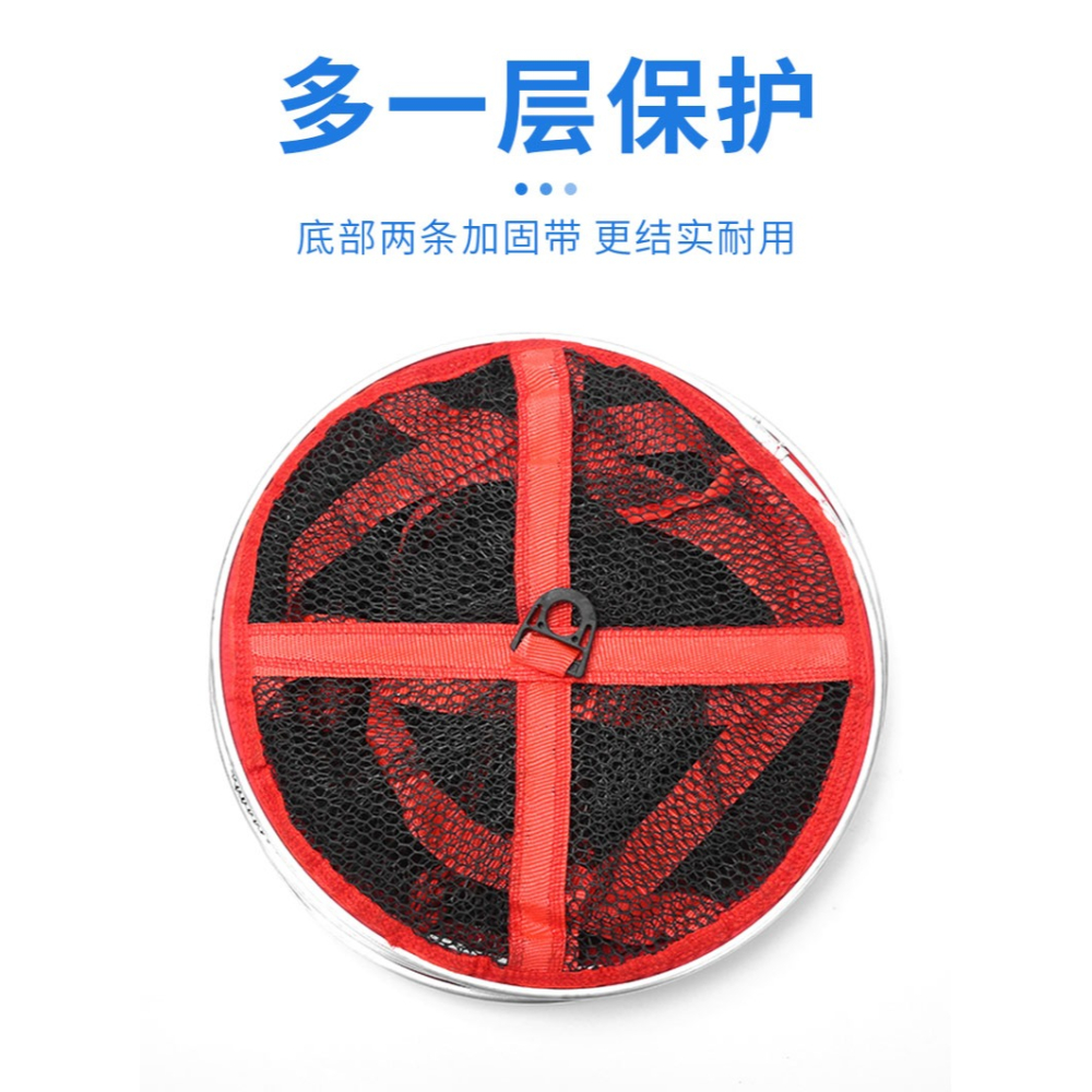 魚護魚護網漁護釣魚網袋魚網兜袋加厚魚戶裝魚網兜加厚防掛黑坑-細節圖10