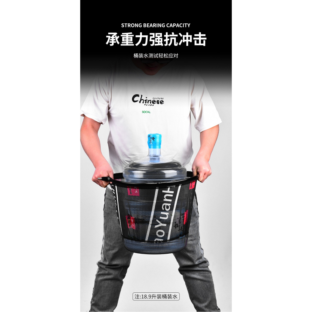 抄網頭抄網抄網兜一體撈魚網頭鋁合金超輕小網眼防掛鉤大物操網頭-細節圖9