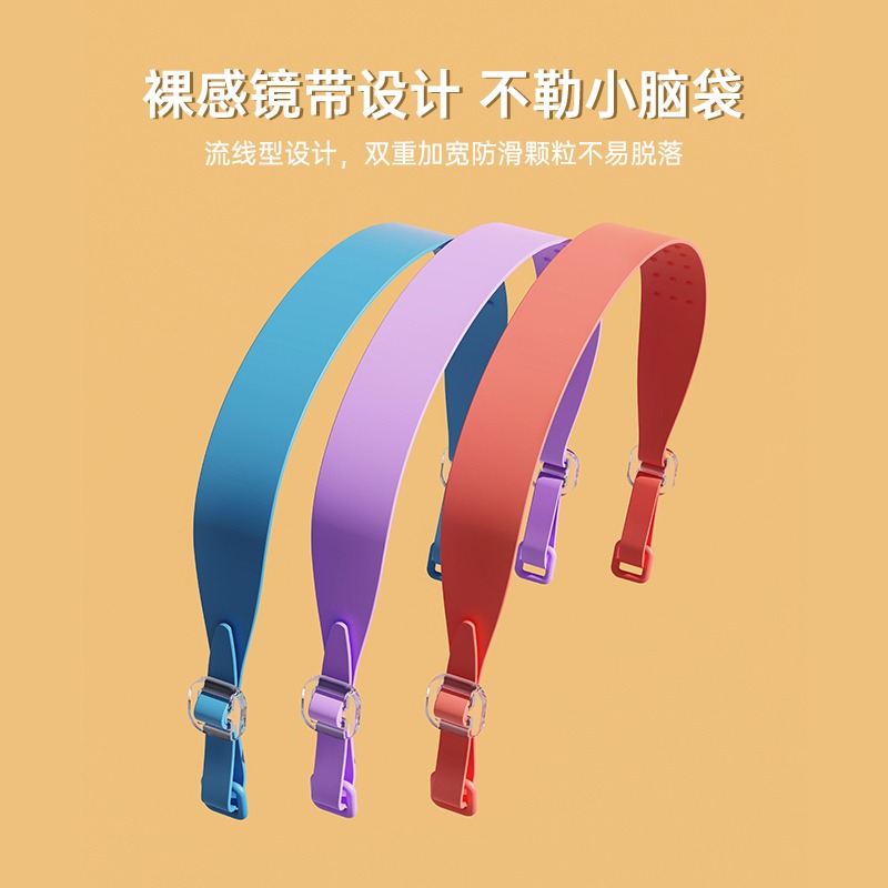 兒童泳鏡男童女童游泳高清防水防霧小框眼鏡潛水泳鏡泳帽專業裝備-細節圖4