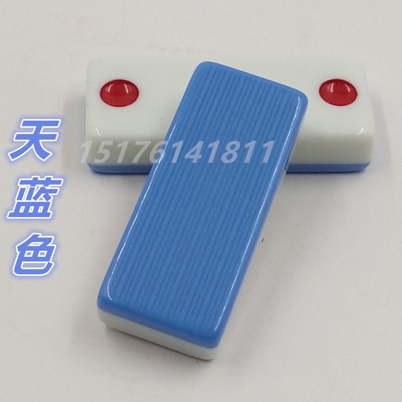 包郵八駿圖牌九骨牌天九大號密胺實心加厚竹絲牌九麻將牌九骨牌-細節圖2