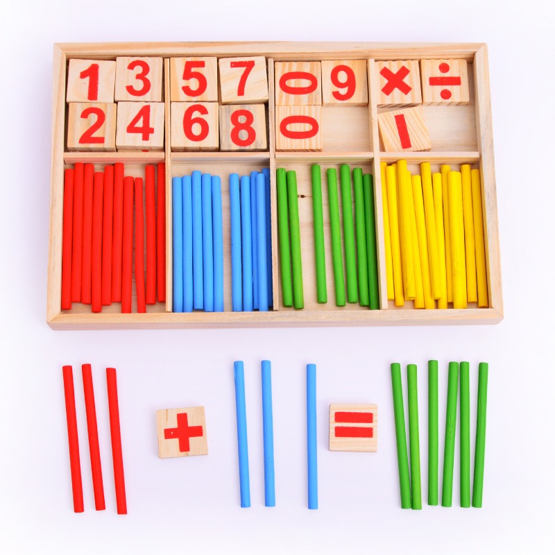 兒童早教益智多功能數學算術數數棒學習數字幼兒智力玩具3-5-6歲-細節圖4