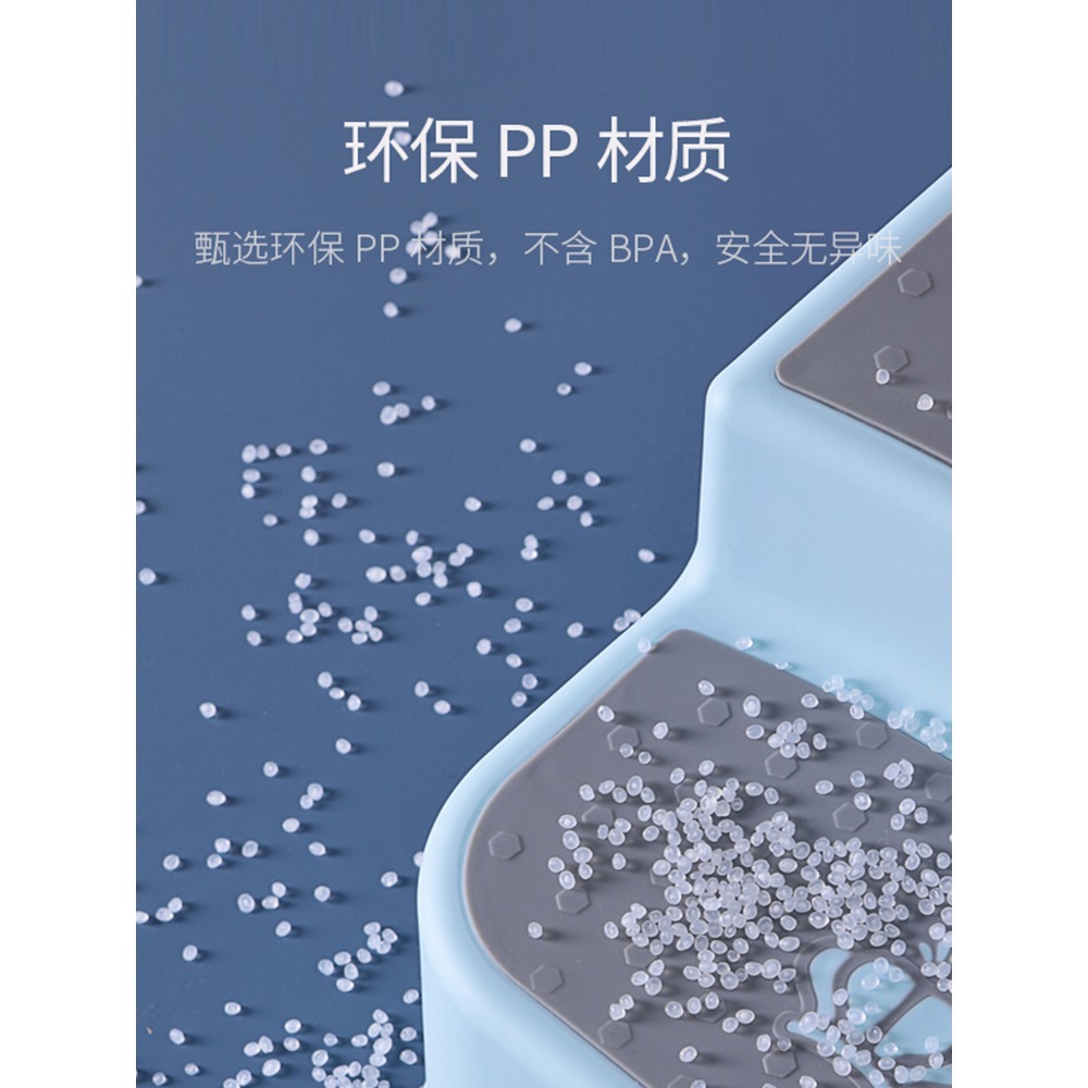 兒童墊腳凳塑料小板凳洗臉手刷牙浴室洗澡餵奶專用高低寶寶踩腳凳-細節圖5
