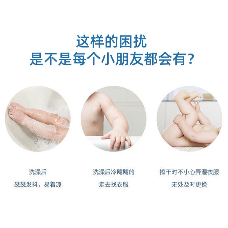 兒童浴巾嬰兒新生超軟全純棉寶寶帶帽斗篷秋天冬季厚款男孩可穿裹-細節圖8
