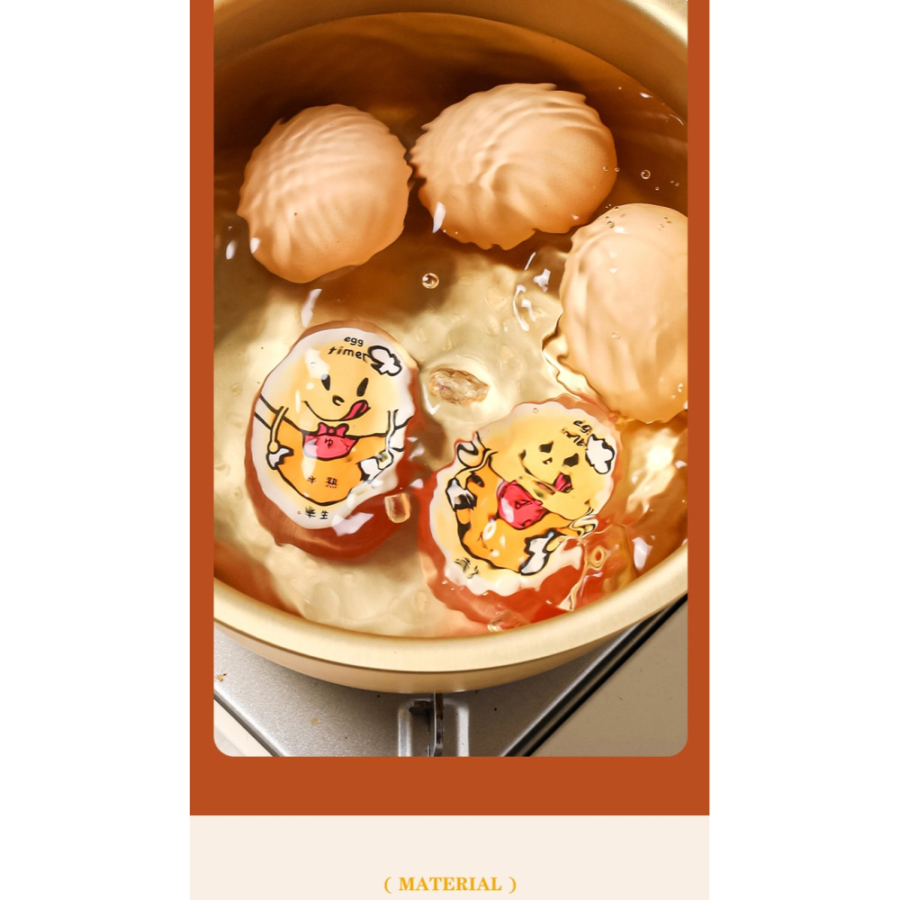 川島屋日本煮蛋計時器水煮雞蛋神器溫泉蛋溏心蛋煮蛋器egg timer-細節圖9