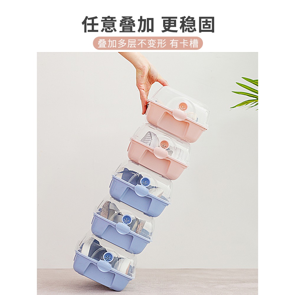 加厚簡易鞋盒收納盒透明鞋盒子鞋櫃收納鞋子收納神器省空間免安裝-細節圖4