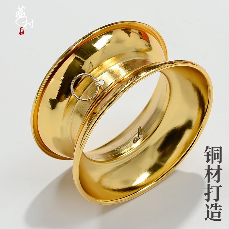藏村佛缽釋迦牟尼缽音碗純銅室內供具缽音缽靜音瑜伽冥想頌缽擺件-細節圖4