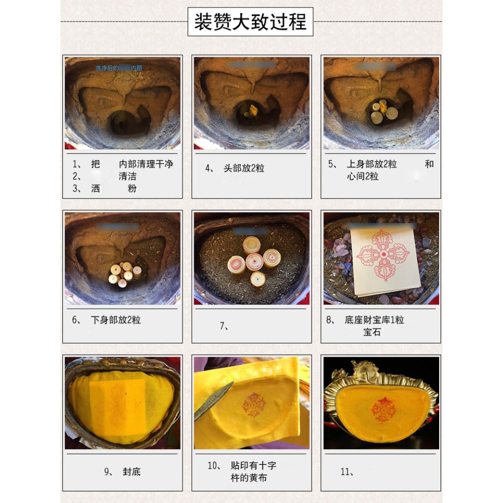 【藏村】銅像裝贊 自助拍鏈接 適用銅像佛塔寶瓶裝贊-細節圖8
