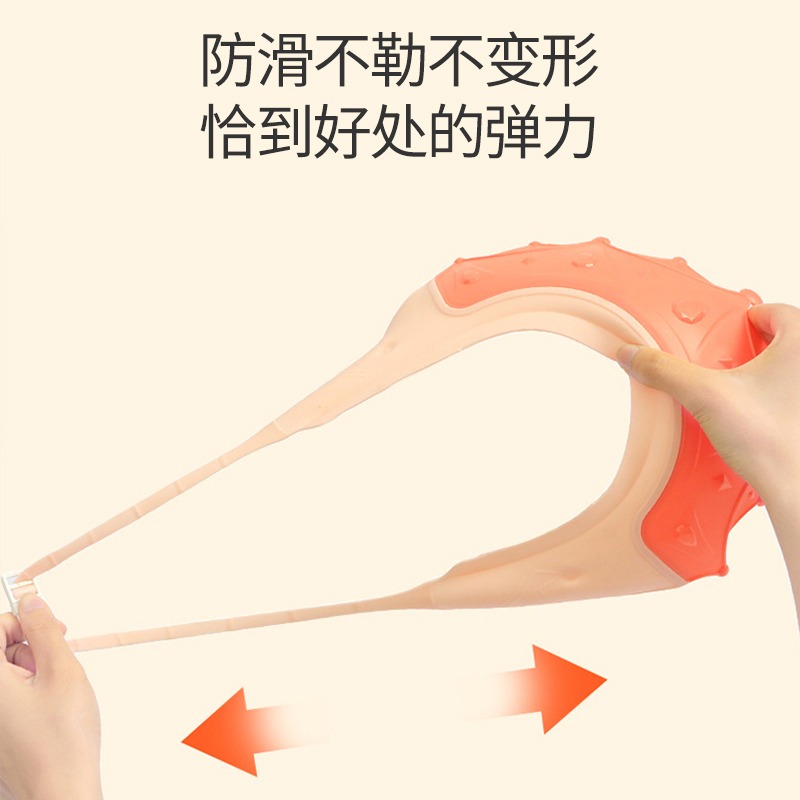 寶寶洗頭帽擋水嬰兒童洗頭神器洗澡浴帽防水小孩洗發帽-細節圖3