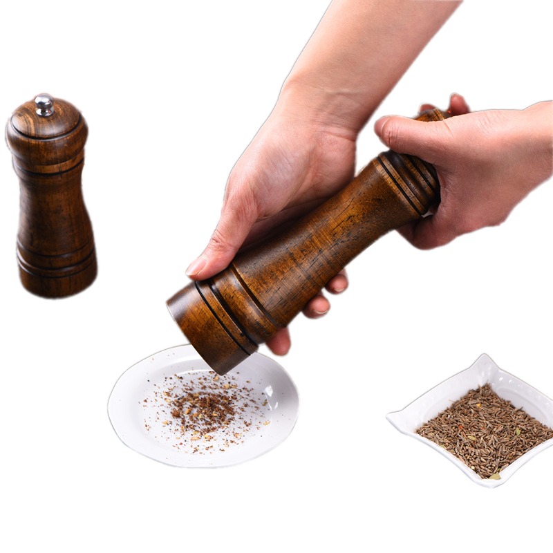 萬事順胡椒粉研磨器手動胡椒磨廚房調料瓶花椒研磨瓶黑胡椒研磨器-細節圖2