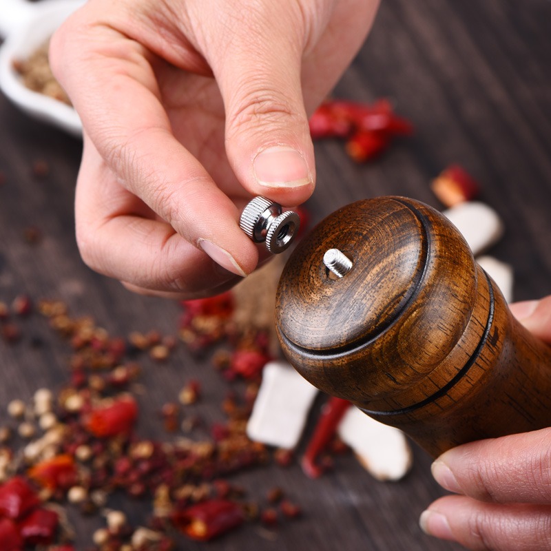 萬事順胡椒粉研磨器手動胡椒磨廚房調料瓶花椒研磨瓶黑胡椒研磨器-細節圖3