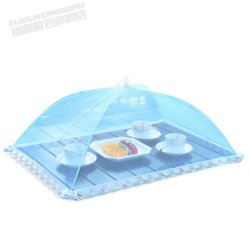 防蠅網罩菜罩商用食品加大號長方形家用罩子折疊蓋防塵透明罩餐桌-細節圖3