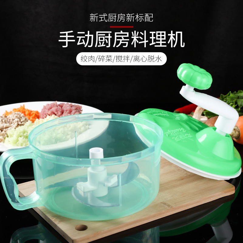 手動家用蒜泥搗蒜壓蒜攪蒜器大蒜蒜蓉蒜頭姜蒜攪碎機打蒜切蒜神器-細節圖4