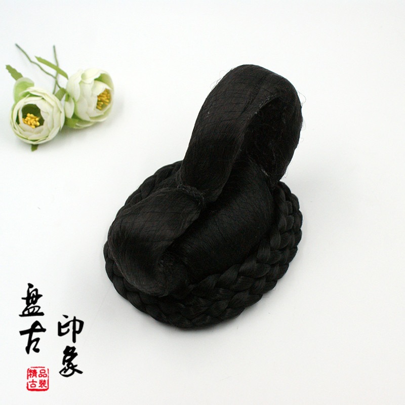 影視那年花開月正圓孫儷周瑩同款假發演出秀禾少奶奶後腦勺假發包-細節圖4