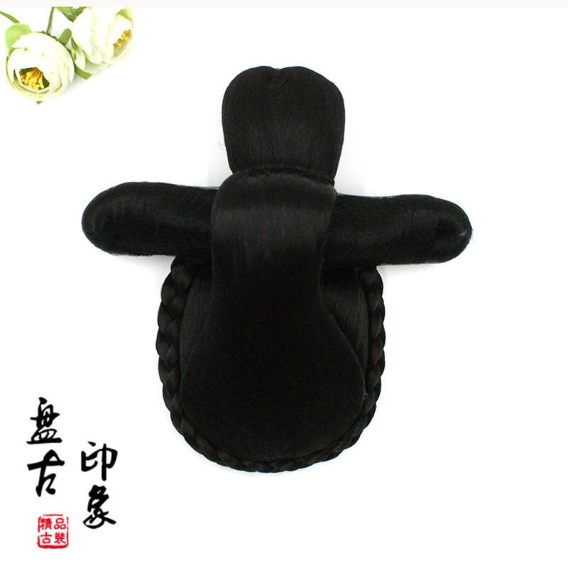 影視那年花開月正圓孫儷周瑩同款假發演出秀禾少奶奶後腦勺假發包-細節圖5