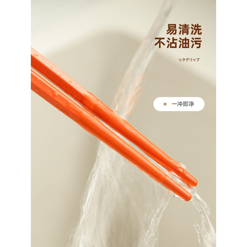 新款筷子家用親子合金筷一人一筷家庭兒童高檔防黴耐高溫防滑-細節圖5
