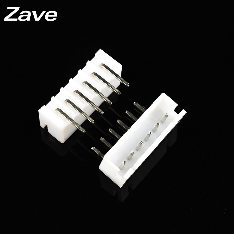 XH2.54mm插座2p3p4p5p6p7p8p9p10p12A直彎針連接器接插件膠殼端子-細節圖4