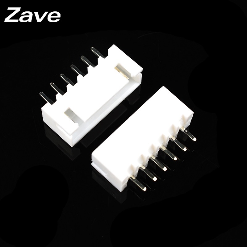 XH2.54mm插座2p3p4p5p6p7p8p9p10p12A直彎針連接器接插件膠殼端子-細節圖5