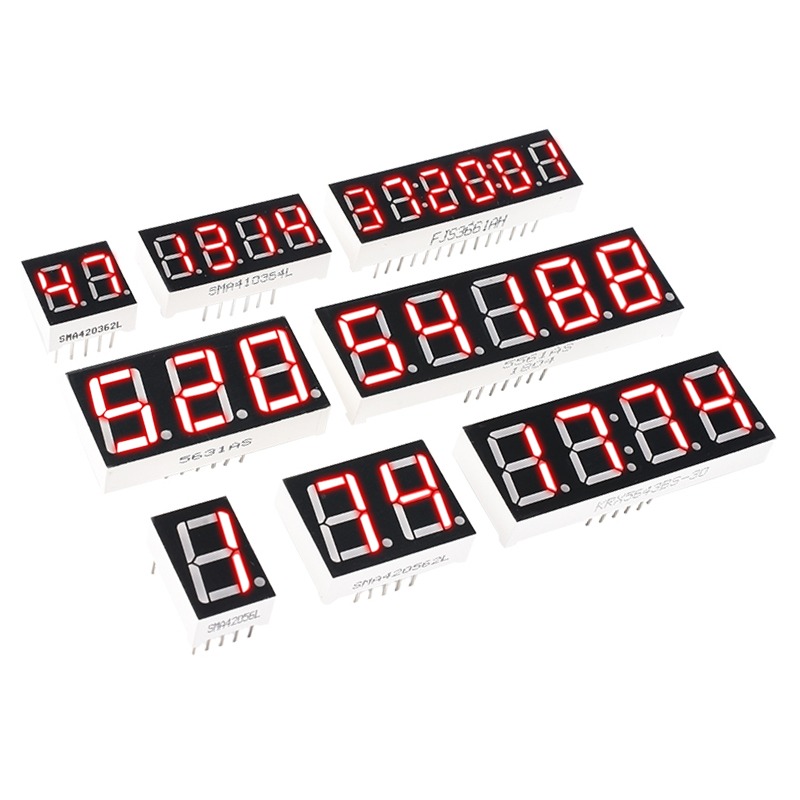 數碼管0.36/0.56英寸1/2/3/4/5/6位一/二/三/四位一體共陰/陽紅色-細節圖2