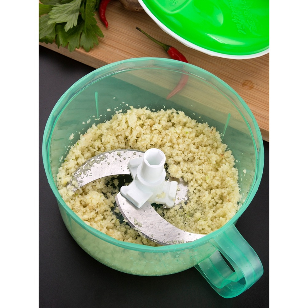 家用廚房多功能切菜器手動絞肉機絞菜攪碎菜蒜泥器絞餡攪蒜神器-細節圖5