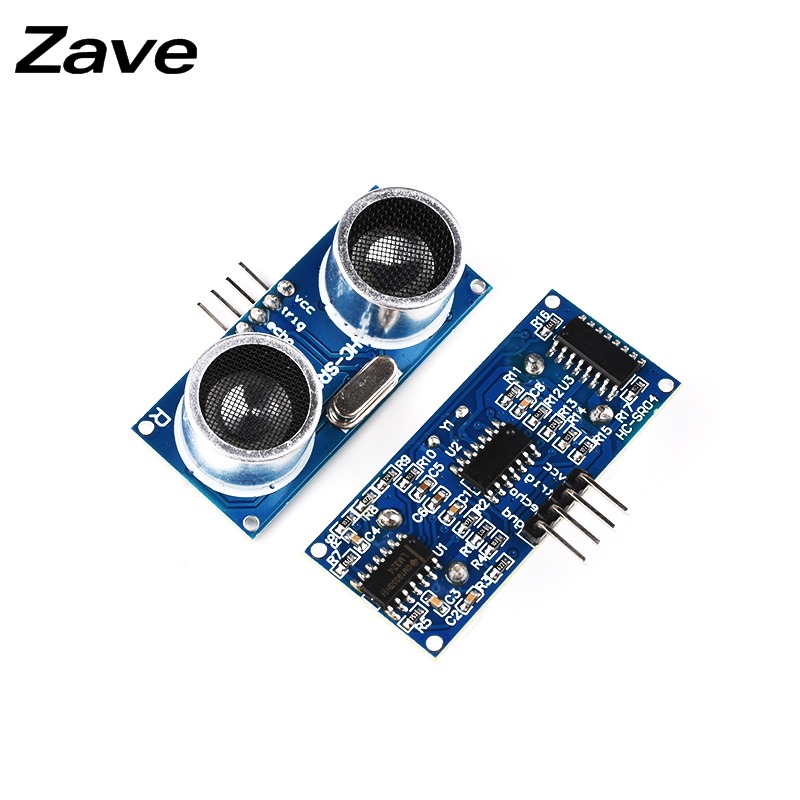 Zave 超聲波測距模塊HC-SR04 US-015-025-026-100距離傳感器支架-細節圖4