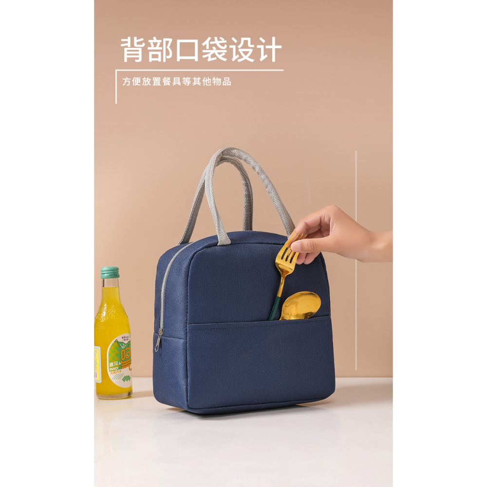 保溫飯盒袋手提便當包加厚鋁箔防水大容量學生上班族提飯裝餐盒包-細節圖10