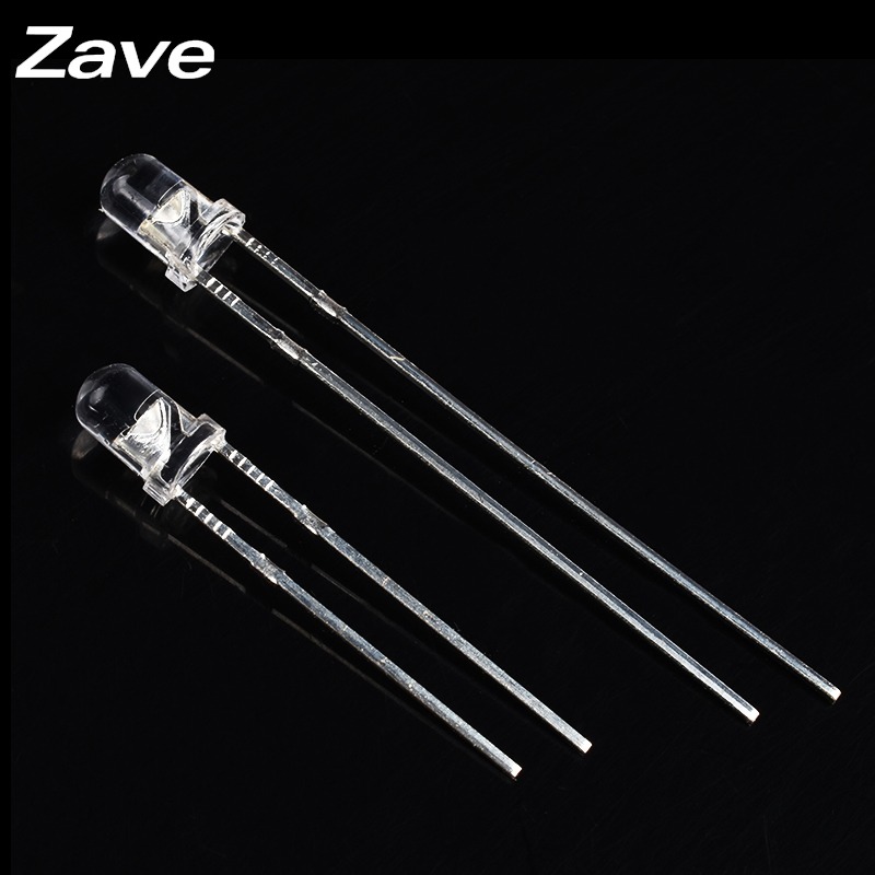 3MM/F3發光二極管LED高亮燈光 紅發紅/綠發綠/藍/黃發黃/橙/白2腳-細節圖3