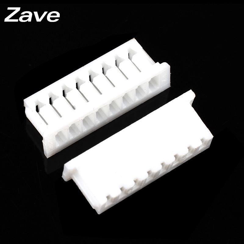 Zave 膠殼1.25mm間距 插頭2/3/4/5/6/7/8/9/10P接插件端子連接器-細節圖5