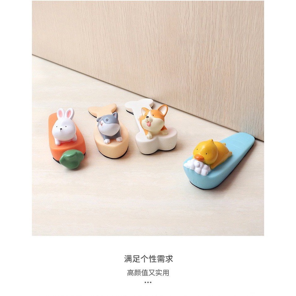 卡通動物門塞門擋器防撞家用門阻卡門固定器防風頂門器門鍥子擺件-細節圖9