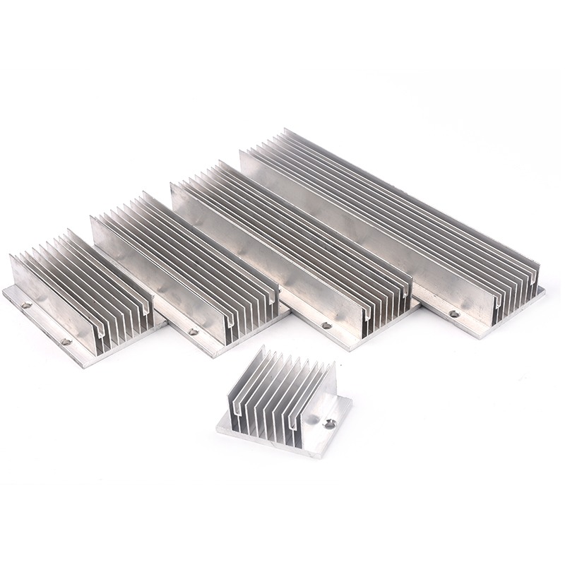 半導體製冷片導冷塊 散熱器 鋁合金散熱片60*45/90/135/180/225mm-細節圖2