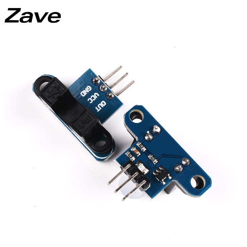 Zave測速模塊智能小車紅外槽型光耦對射光電傳感器碼盤計數器電機-細節圖3