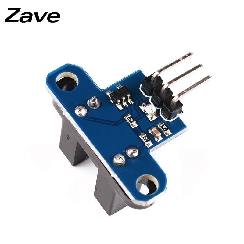 Zave測速模塊智能小車紅外槽型光耦對射光電傳感器碼盤計數器電機-細節圖5