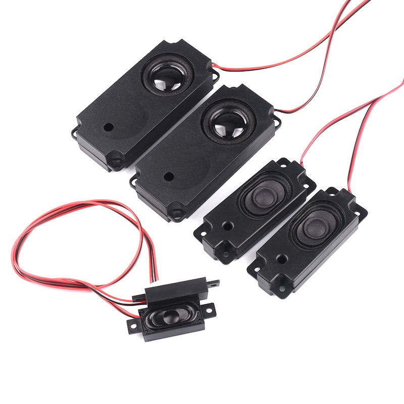 腔體喇叭8歐2W/3/4/5W 2840廣告機3516無源音箱揚聲器帶4P2.0插頭-細節圖2