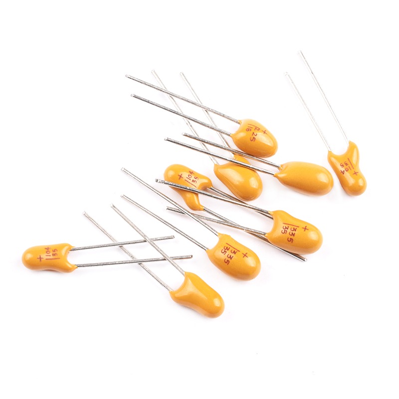 直插鉭電容104/154/224/334/474/105/155/225/335/475/106 16/35V-細節圖2