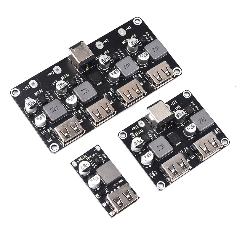 DC直流降壓快充QC3.0車載充電模塊USB充電器5V3.4A/9V2.5A/12V2A-細節圖2