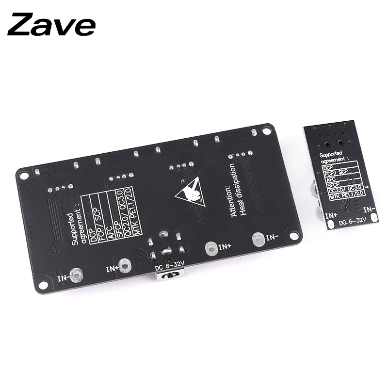 DC直流降壓快充QC3.0車載充電模塊USB充電器5V3.4A/9V2.5A/12V2A-細節圖3