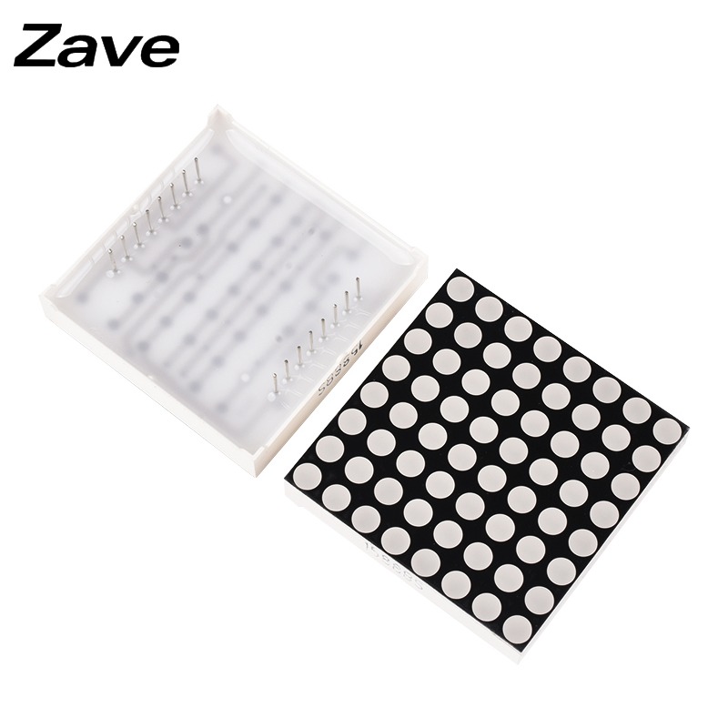Zave點陣8*8LED模塊1.9/3/3.75/5mm紅色788/1088/1588/2088BS共陽-細節圖3