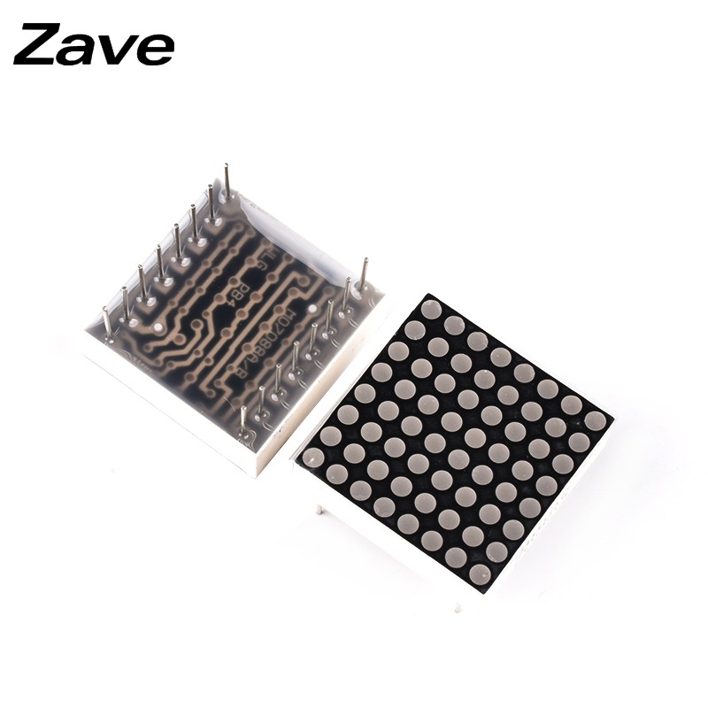 Zave點陣8*8LED模塊1.9/3/3.75/5mm紅色788/1088/1588/2088BS共陽-細節圖5