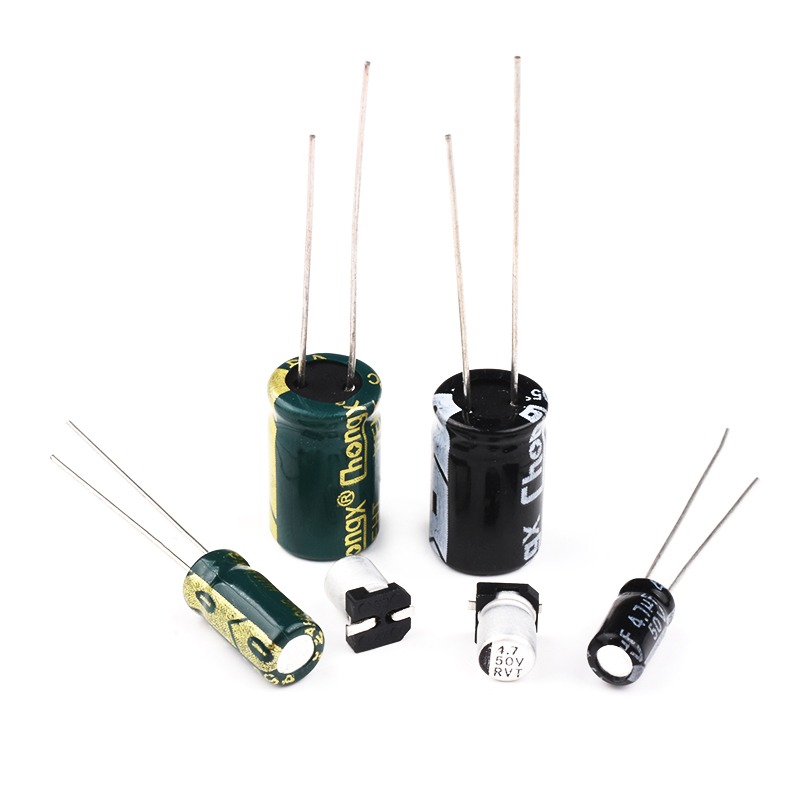 直插鋁電解電容高頻低阻50v 400V 4.7UF SMD貼片電解電容4.7uf-細節圖2