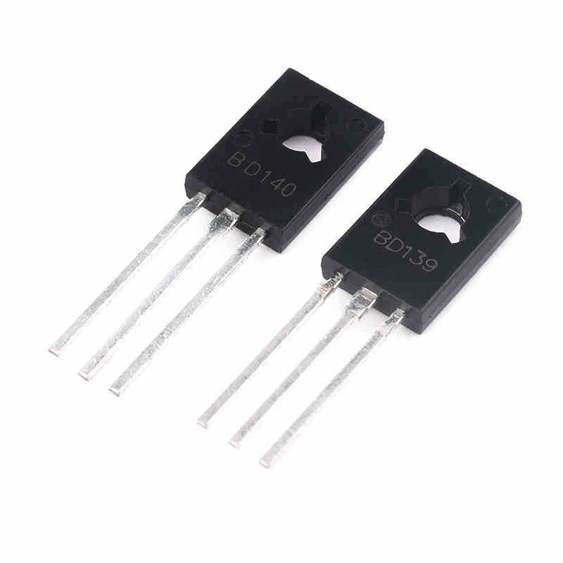 直插三極管BD139 NPN BD140 PNP 1.5A/80V TO-126功率晶體管 對管-細節圖2
