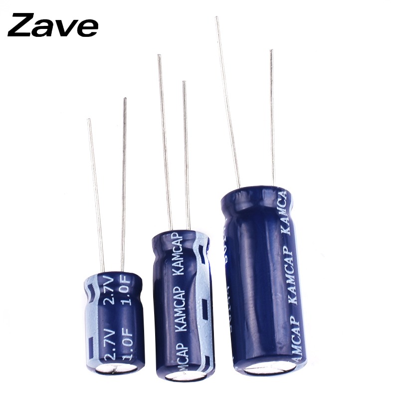 法拉電容 2.7V 1F 3.3F 10F 30F 100F R型 雙層/超級電容器-細節圖4