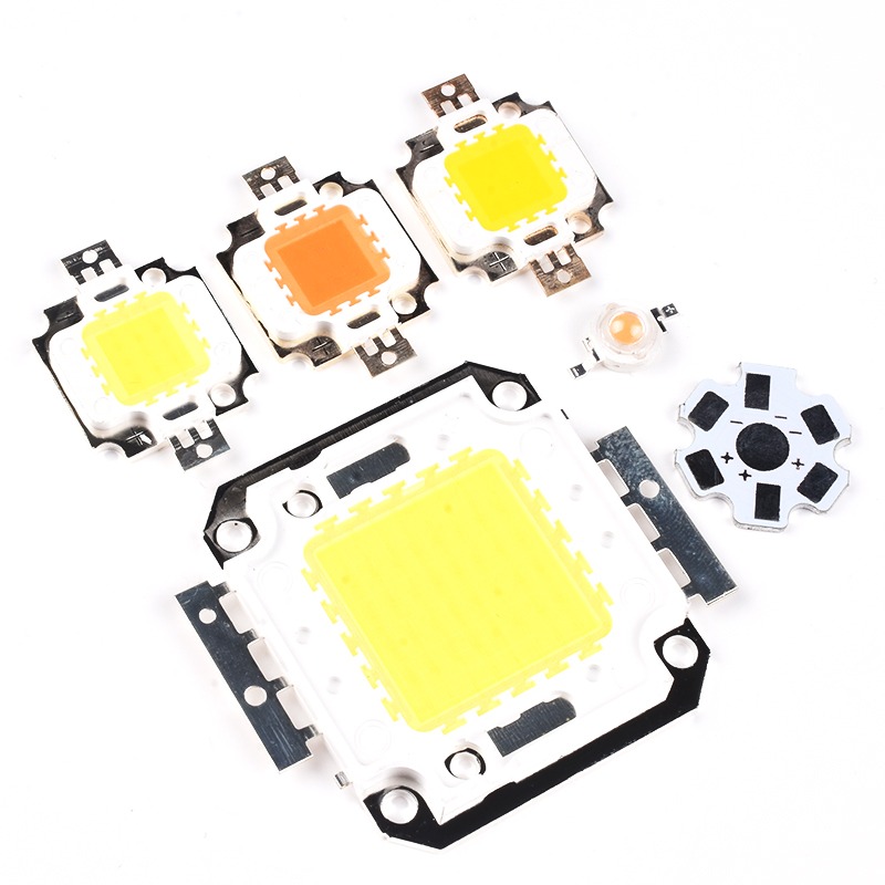 白色暖白 全光譜植物魚缸12V大功率LED集成燈珠光源10W20W30W50W-細節圖2