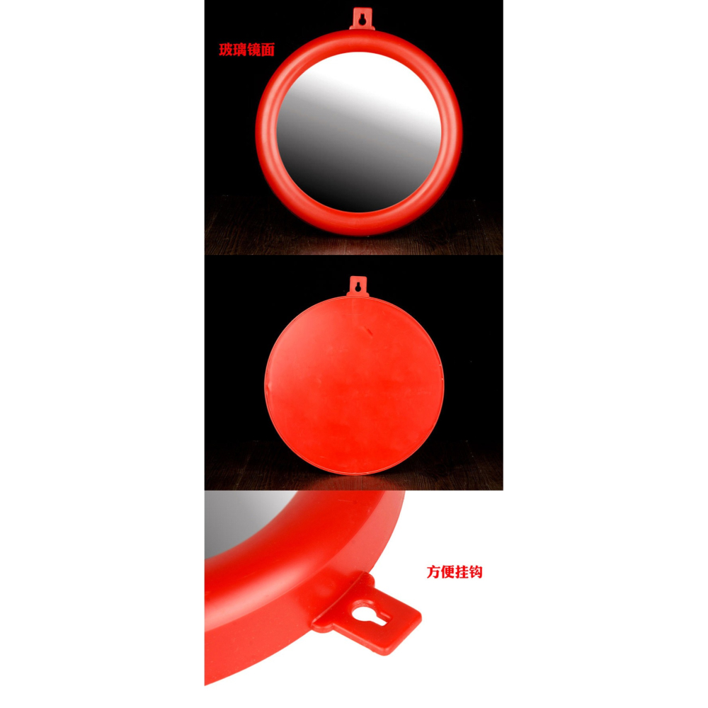 卓弘 八卦鏡子 隨身凸鏡凹鏡用品門口家居裝飾擺件-細節圖8